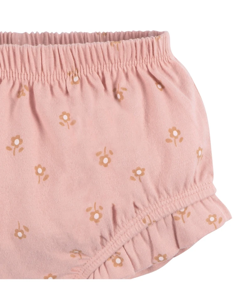 Gerber Baby Girls Dress and Diaper Cover Set, 2 Piece