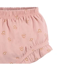 Gerber Baby Girls Dress and Diaper Cover Set, 2 Piece