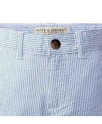 Hope & Henry Toddler Boys Organic Cotton Seersucker Suit Pant