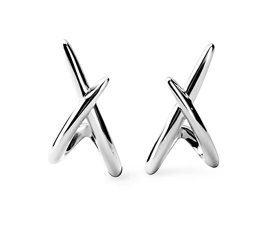 Ana Luisa Silver Stud Earrings - Sloane Silver