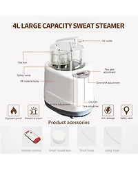 Portable Full-Size Steam Sauna for Relaxation and Detoxification