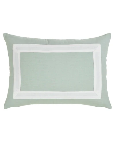 Ihi Home Linen Cotton Pillow, Mosaic White