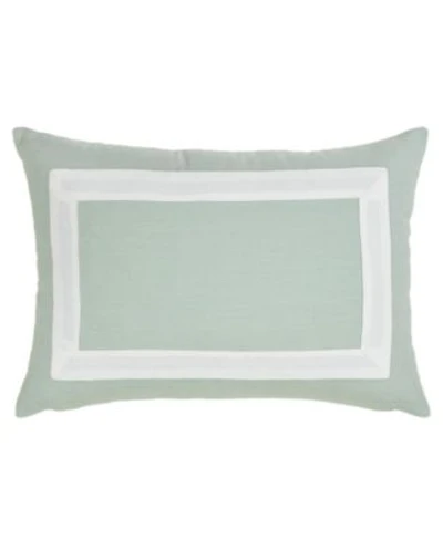 Ihi Home Linen Cotton Pillow Mosaic White