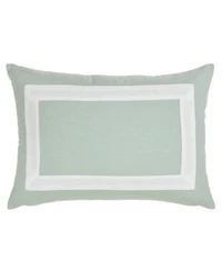 Ihi Home Linen Cotton Pillow Mosaic White