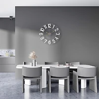 Sorbus Large Wall Clock for Living Room Decor