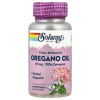 Solaray Vital Extracts Oregano Oil 57 mg