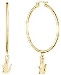 Lacoste Women's Crocodile Ip Plated Bracelet