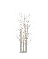Northlight 4' White Birch Twig Tree Cluster Christmas Decoration