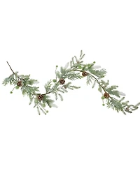 Northlight Frosted Pine and Pine Cone Christmas Garland