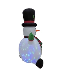 Northlight Inflatable Snowman with Top Hat - 4-Inch