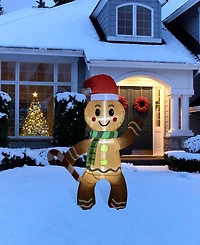 Northlight Inflatable Gingerbread Man - 5-Inch