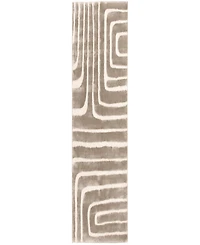 Mink Home Leisure Reef 2'3"x7'7" Runner Area Rug