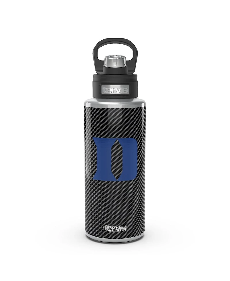 Tervis Tumbler Duke Blue Devils 32oz. Carbon Fiber Wide Mouth Water Bottle