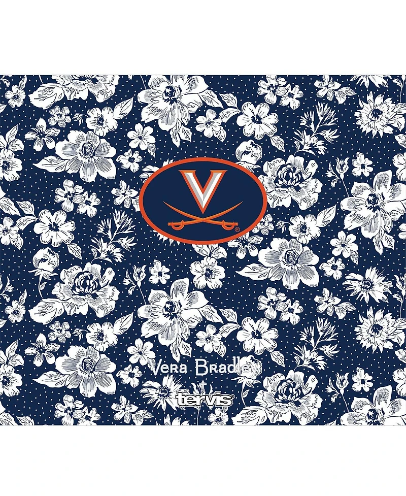Vera Bradley x Tervis Virginia Cavaliers 24oz. Wide Mouth Bottle with Deluxe Lid