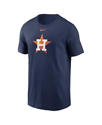 Nike Men's Navy Houston Astros Fuse Logo T-Shirt