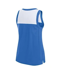 Fanatics Women's Powder Blue Los Angeles Chargers Sequin Tank Top