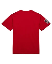 Mitchell & Ness Men's Dennis Rodman Red Chicago Bulls Premium Nickname T-Shirt