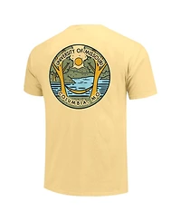 Image One Men's and Women's Gold Missouri Tigers Scenic Comfort Colors T-Shirt