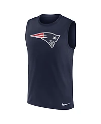 Nike Men's Navy New England Patriots Blitz Legend Muscle Perform Tank Top