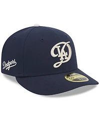 New Era Men's Navy Los Angeles Dodgers 2024 City Connect Low Profile 59FIFTY Hat