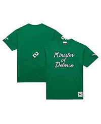 Mitchell & Ness Men's Reggie White Kelly-Green Philadelphia Eagles Retired Player Nickname T-Shirt