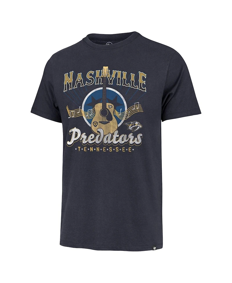 '47 Brand Navy Nashville Predators Regional Localized Franklin T-Shirt
