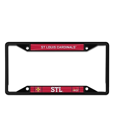 Wincraft St. Louis Cardinals 2024 City Connect Laser Cut Metal License Plate Frame