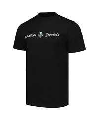 Round21 Men's and Women's Sabrina Ionescu Black New York Liberty Player Signature Name Number T-Shirt