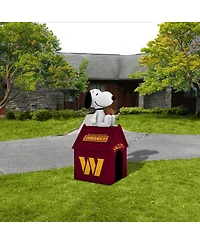 Sporticulture Washington Commanders Inflatable Snoopy Doghouse