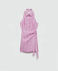Mango Women's Wrap Shirt Dress