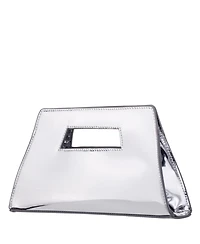 Nina Cut Out Handle Trapezoid Clutch