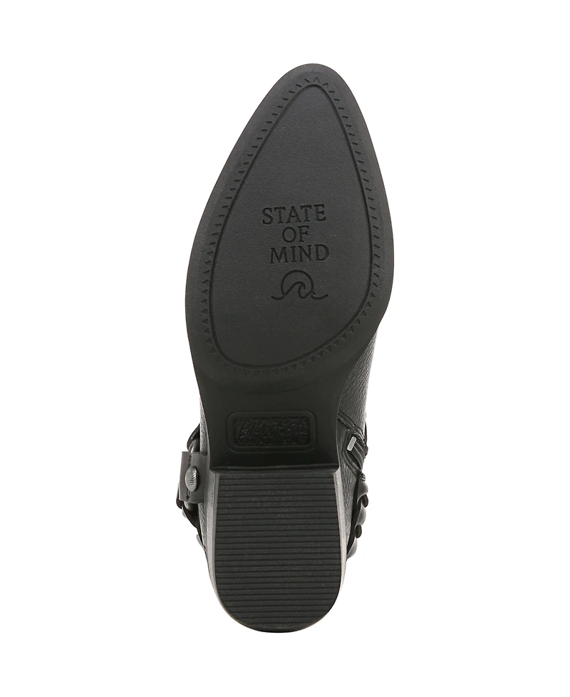 Blowfish Malibu Women's Road Trip Almond Toe Block Heel Booties