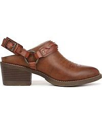 Blowfish Malibu Women's Robin Pointed Toe Block Heel Mules