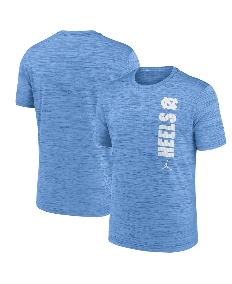 Jordan Men's Carolina Blue North Tar Heels 2024 Sideline Velocity Performance T-Shirt