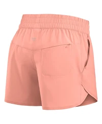 Fanatics Women's Coral Pittsburgh Steelers Front Office Woven Shorts
