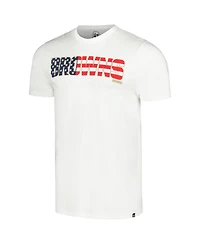 '47 Brand Men's White Cleveland Browns Flag Script Franklin T-Shirt