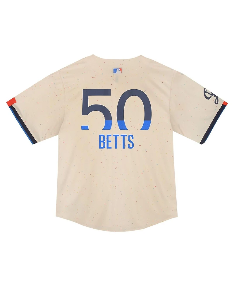 Nike Toddler Mookie Betts Cream Los Angeles Dodgers 2024 City Connect Limited Player Jersey