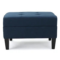 Streamdale Cozy Ottoman With Birch Wood Legs For Comfort And Style