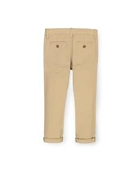 Hope & Henry Baby Boys Cotton Skinny Stretch Twill Chino