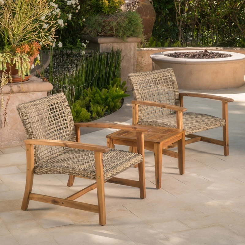 Streamdale Hampton Wicker Club Chair Antique Style, Modern Comfort