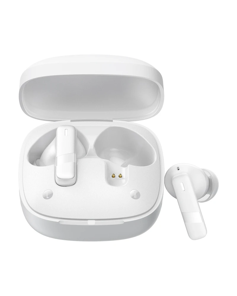 Baseus E20 Wireless Earbuds Bluetooth 5.3 Headphones in-Ear Earphones, White