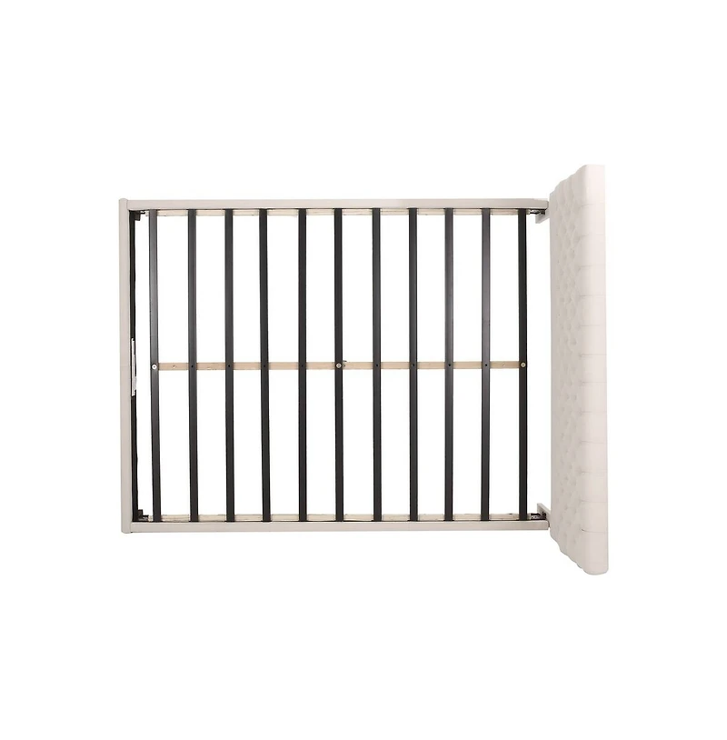 Simplie Fun Scout Upholstered Queen Platform Bed