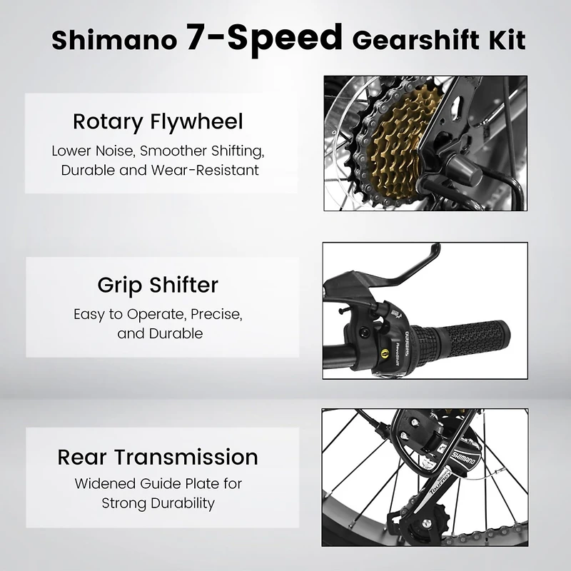 Streamdale Furniture Kids' Mountain Bike: Adventure-Ready for Ages 8-12