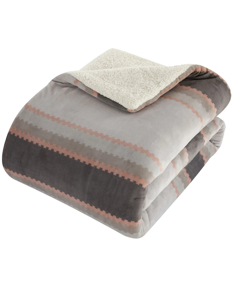 Stratford Park Briar Sherpa 3-Pc. Comforter Set