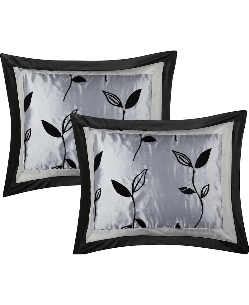 Closeout! Stratford Park Passion Leaves 7-Pc. Comforter Set, Queen