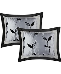 Closeout! Stratford Park Passion Leaves 7-Pc. Comforter Set, Queen