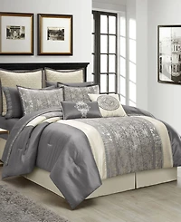 Stratford Park Arabesque 12-Pc. Comforter Set, California King