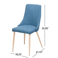 Streamdale Sabina Mid Century Dining Chairs (Set Of 2)