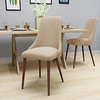 Streamdale Sabina Mid Century Dining Chairs (Set Of 2)