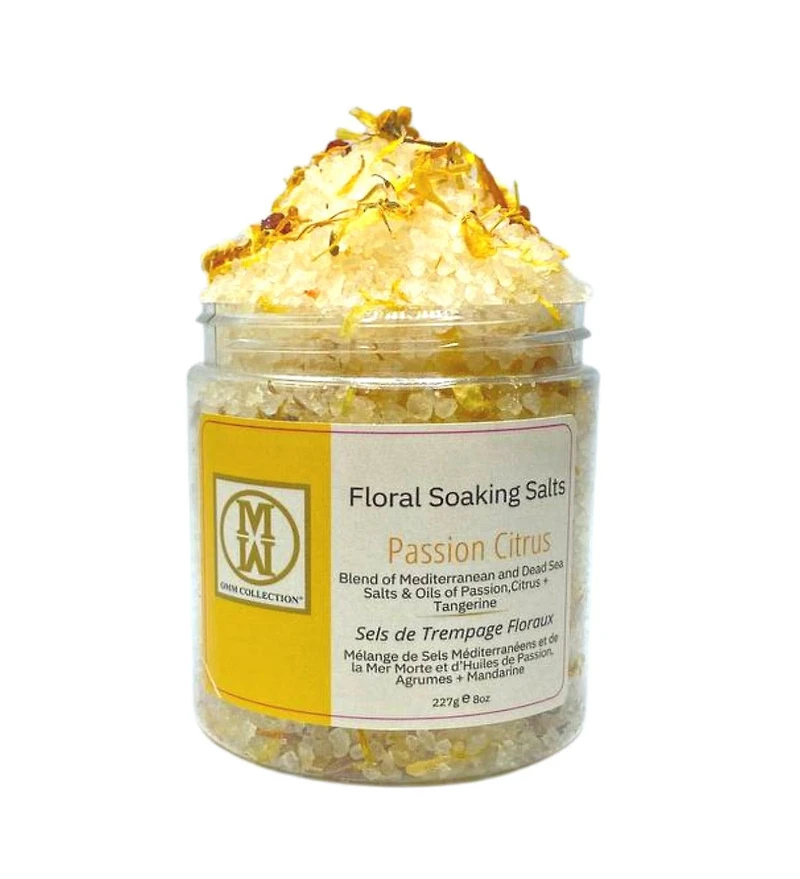 Omm Collection 2pc Bath Salt and Sugar Scrub Set